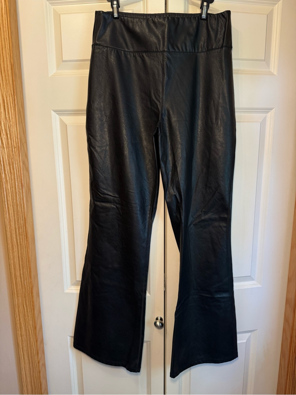 Aeropostale Black Faux Leather Leggings